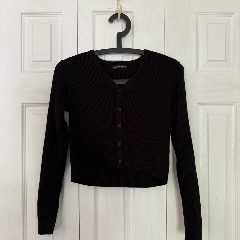Brandy Melville Classic Black Cardigan